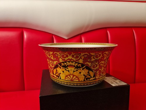 Rosenthal versace medusa - rosenthal, red