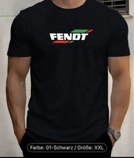 Fendt T-Shirt Herren XXL, Schwarz🍀😊