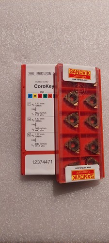 10x sandvik 266rl 16mm01a200m - 10x,