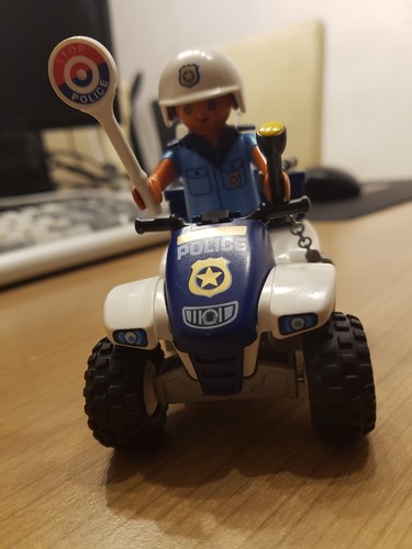 Playmobil 3655 polizeiquad - playmobil,