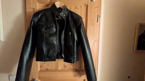 Lederjacke imitat rock - lederjacke,
