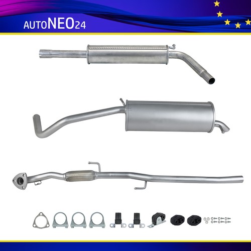 Auspuffanlage polo - vw, (9n)