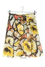 CLEMENTS RIBEIRO Glockenrock Damen Rock Gr. DE 36 creme-schwarz-rot Casual-Look