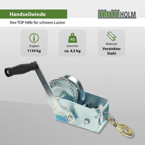 Seilwinde handwinde bootswinde - handwinde,