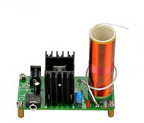 Tesla spule coil bausatz dc - tesla,