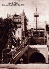 Angel's Flight Trolley Los