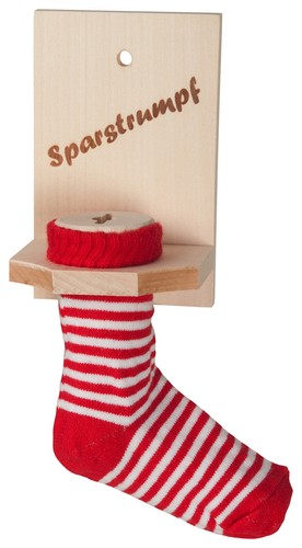 Sparstrumpf sparsocke - sparstrumpf,