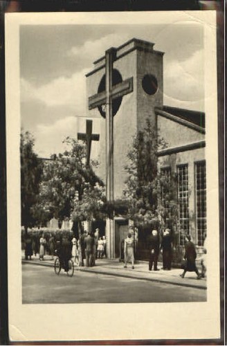 Rathenow kirche 1958 - rathenow,