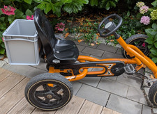 Transportbox für Berg GoKart Kettcar Buzzy / Buddy / Reppy wie Anhänger GRAU