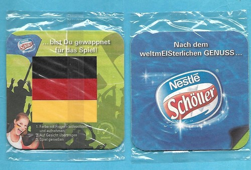 Bierdeckel nestle schöller - nestle,