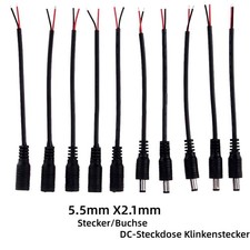 5,5mm x 2,1mm DC Buchse Strom