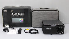 WiMiUS K1 Beamer Full HD 1080P 5G WiFi Bluetooth, Projektor Video 25000 Lumen