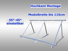 PV Solarmodul  Halterung