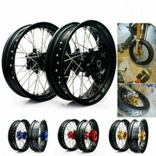 17" Supermoto Räder Radsatz Felgen Cush Drive für Suzuki DR 650 SE 96-24 DR650SE