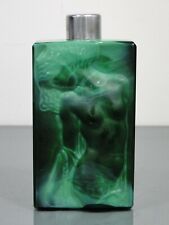 Curt Schlevogt Zerstäuber Glas Gablonz nach Michael Powolny Akt Frau Art Deco