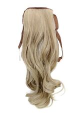 Haarteil ZOPF Blond-Mix wellig 45cm YZF-TC18-24BT613 Band Klammer Extension