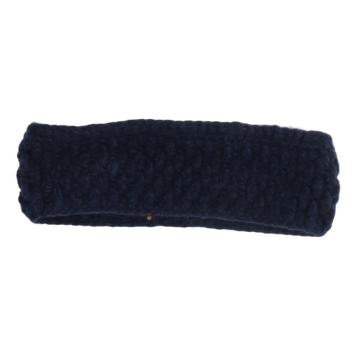 Stirnband wolle blau damen - stirnband,,