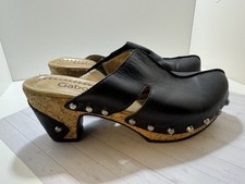 Gabor Comfort Leder-Clogs Gr
