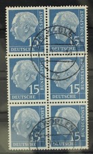 BRD 184 gestempelt waagerechte