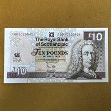 ROYAL BANK OF SCOTLAND 10 POUNDS 2012 UNC.