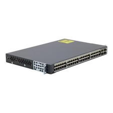 Cisco Catalyst WS-C3750V2-48PS-S  48-Port 4x SFP Gigabit Managed Switch