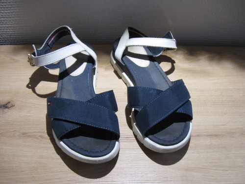Tommy hilfiger sandalen - sandalen, flach