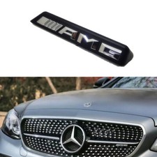 Für Mercedes Benz AMG A200L E260L CLA220 Emblem Abzeichen Frontgrill Grill NEW