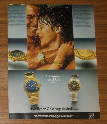 Seltene werbung vintage eterna - vintage,