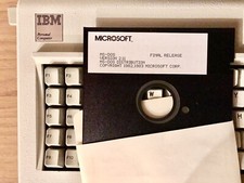 Vintage MS-DOS Disketten 5.25 360K Computer IBM kompatibel Vintage