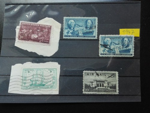 Usa konvolut 1947 - usa,