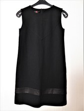 Luxus MINX by Eva Lutz Viskose Stretch Kleid Gr. 34-36 / XS schwarz