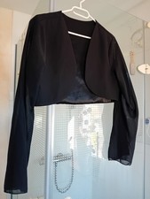 Neu: Bolero schwarz