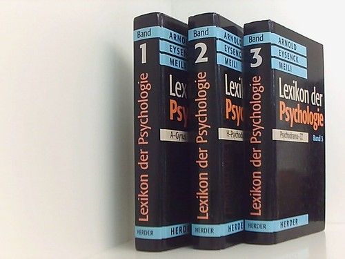Lexikon der psychologie - der, psychologie.