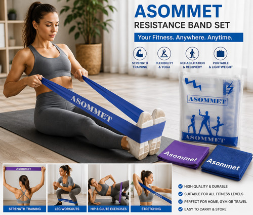 Asommet widerstandsband set - asommet,