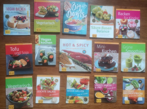 Kochbuch sammlung 15x - gu,