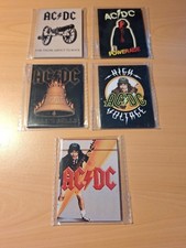 AC/DC  Kühlschrankmagnete Sammlung- 5 Stück -NEU In Folie Eingeschweißt 