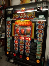 Merkur Winner auf Euro,Spielautomat,Geldspieler aus den 80er Jahr