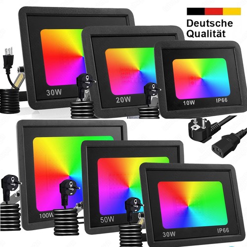 Rgb led fluter baustrahler 10w - fluter,