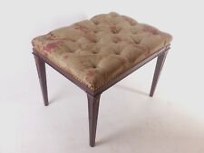 Polsterhocker Schminktischhocker Louistil Stilmöbel Rot Holz