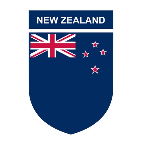 Neuseeland team wappen - neuseeland,