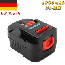 12V 4000mAh Ni-MH Akku Für BLACK & DECKER A12 A1712 A12EX HPB12 Firestorm FS120B