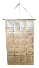 Organizer Adventskalender Baumwolle Canvas 24 Fächer, mit Aufhänger, 84 x 50 cm