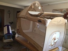 CAM Baby Reisebett Daily Plus 0-36 Monate Beige Wickelunterlage Transporttasche