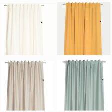 Vorhang Schöner Wohnen Soft  Gardine gelb natur sand grün verdeckte Schlaufen