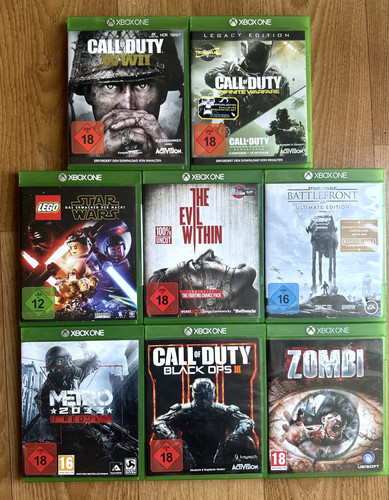 Xbox one spiele - "8x, /