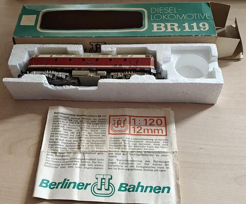 Diesellokomotive 119 tt - br,