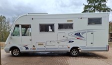 Gut erhaltenes Frankia Wohnmobil Mercedes-Benz