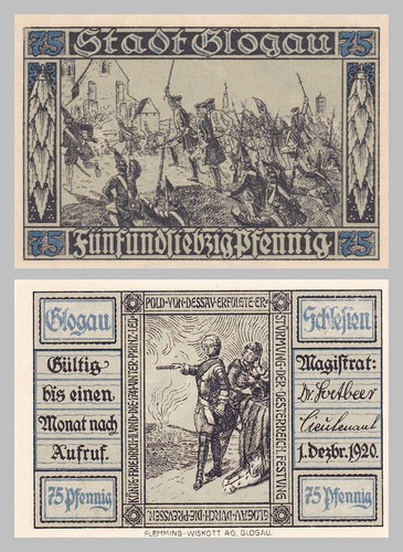 Deutsches reich glogau notgeld - deutsches,
