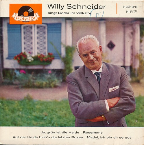 Willy schneider singt lieder - schneider,