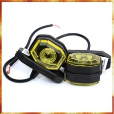 2stk LED Begrenzungsleuchten E Prüf 24V Positionsleuchten LKW  Anhanger Schmitz 